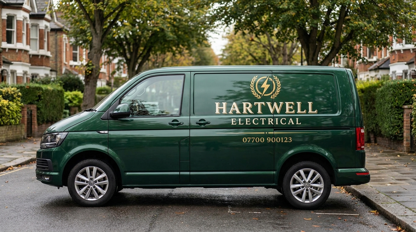 A M Electrical van